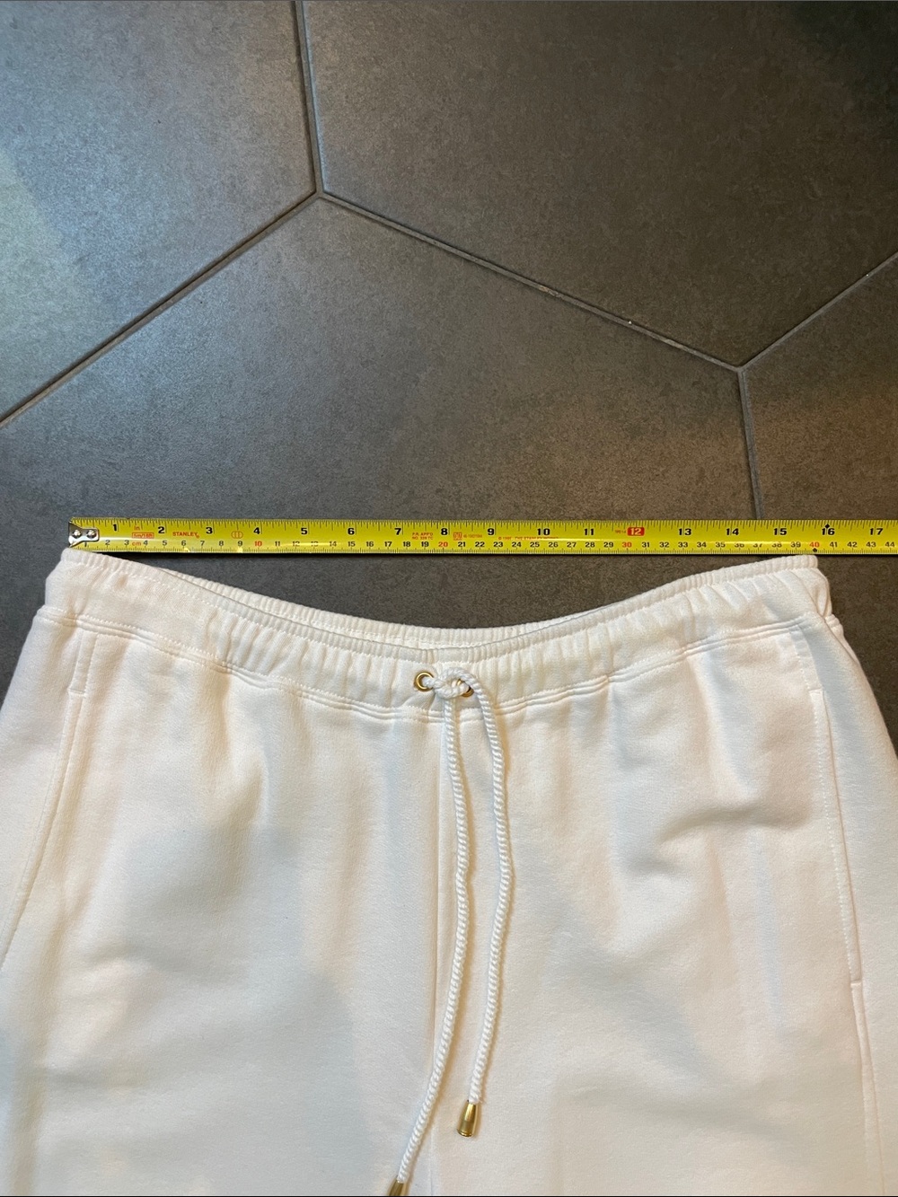 Escada Sport Women’s White Drawstring Jogger Pants L - Picture 5 of 8